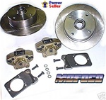 Vw Front Disc Brake Conversion Kit Complete Fits 1966 And Newer Bug